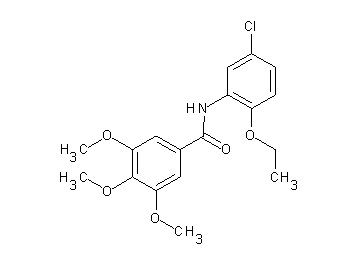 N-(5-chloro-2-ethoxyphenyl)-3,4,5-trimethoxybenzamide - Click Image to Close