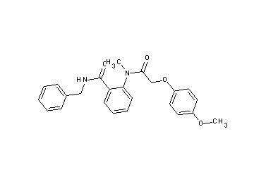 N-benzyl-2-[[(4-methoxyphenoxy)acetyl](methyl)amino]benzamide - Click Image to Close
