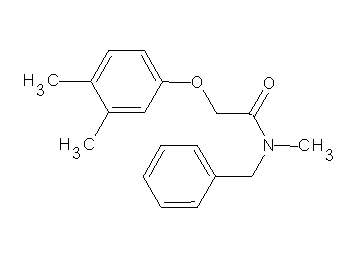N-benzyl-2-(3,4-dimethylphenoxy)-N-methylacetamide - Click Image to Close