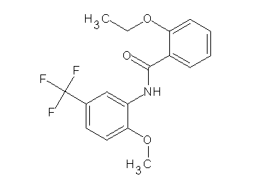 2-ethoxy-N-[2-methoxy-5-(trifluoromethyl)phenyl]benzamide - Click Image to Close