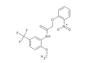N-[2-methoxy-5-(trifluoromethyl)phenyl]-2-(2-nitrophenoxy)acetamide - Click Image to Close