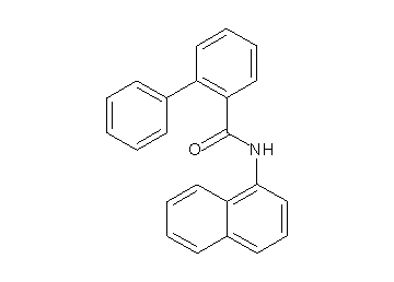 N-1-naphthyl-2-biphenylcarboxamide - Click Image to Close