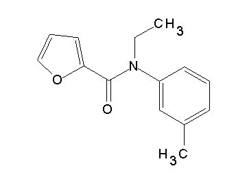 N-ethyl-N-(3-methylphenyl)-2-furamide - Click Image to Close