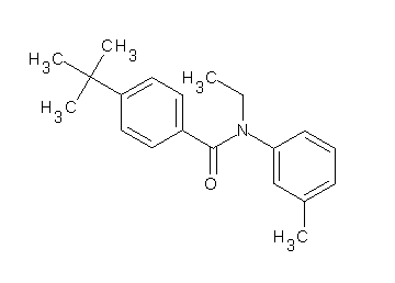 4-tert-butyl-N-ethyl-N-(3-methylphenyl)benzamide - Click Image to Close