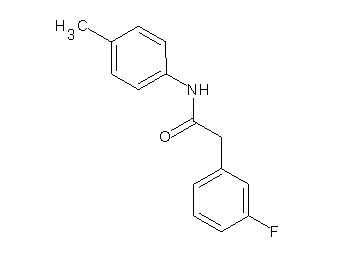 2-(3-fluorophenyl)-N-(4-methylphenyl)acetamide - Click Image to Close