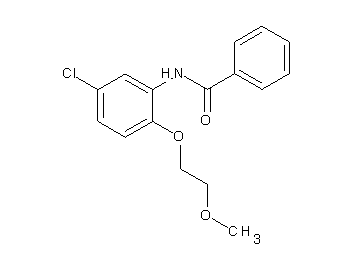 N-[5-chloro-2-(2-methoxyethoxy)phenyl]benzamide - Click Image to Close
