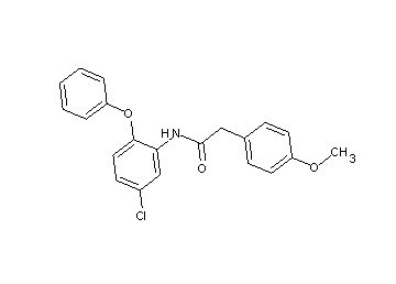 N-(5-chloro-2-phenoxyphenyl)-2-(4-methoxyphenyl)acetamide