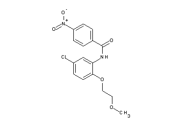 N-[5-chloro-2-(2-methoxyethoxy)phenyl]-4-nitrobenzamide - Click Image to Close