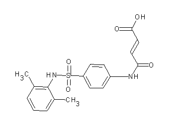 4-[(4-{[(2,6-dimethylphenyl)amino]sulfonyl}phenyl)amino]-4-oxo-2-butenoic acid - Click Image to Close