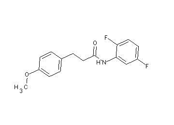 N-(2,5-difluorophenyl)-3-(4-methoxyphenyl)propanamide - Click Image to Close