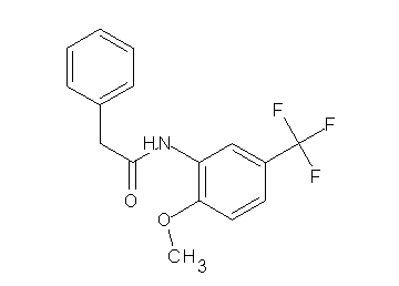 N-[2-methoxy-5-(trifluoromethyl)phenyl]-2-phenylacetamide - Click Image to Close