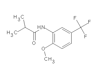 N-[2-methoxy-5-(trifluoromethyl)phenyl]-2-methylpropanamide - Click Image to Close