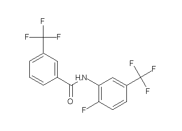 N-[2-fluoro-5-(trifluoromethyl)phenyl]-3-(trifluoromethyl)benzamide - Click Image to Close
