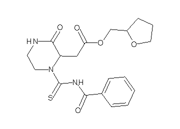 tetrahydro-2-furanylmethyl {1-[(benzoylamino)carbonothioyl]-3-oxo-2-piperazinyl}acetate - Click Image to Close