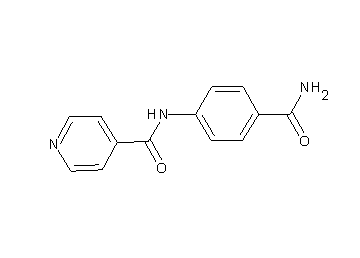 N-[4-(aminocarbonyl)phenyl]isonicotinamide - Click Image to Close