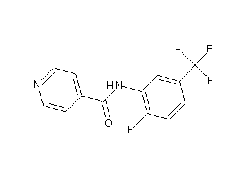 N-[2-fluoro-5-(trifluoromethyl)phenyl]isonicotinamide
