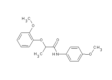 2-(2-methoxyphenoxy)-N-(4-methoxyphenyl)propanamide - Click Image to Close