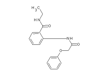 N-ethyl-2-[(phenoxyacetyl)amino]benzamide - Click Image to Close