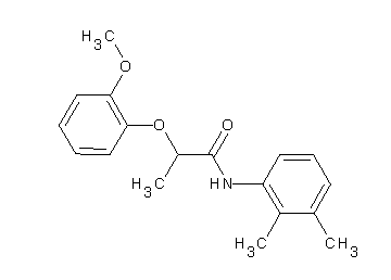 N-(2,3-dimethylphenyl)-2-(2-methoxyphenoxy)propanamide - Click Image to Close