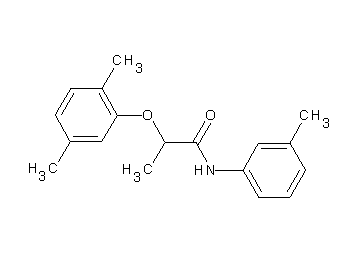 2-(2,5-dimethylphenoxy)-N-(3-methylphenyl)propanamide - Click Image to Close
