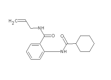 N-allyl-2-[(cyclohexylcarbonyl)amino]benzamide - Click Image to Close