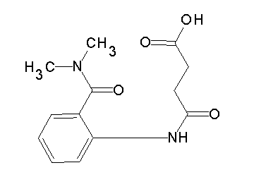 4-({2-[(dimethylamino)carbonyl]phenyl}amino)-4-oxobutanoic acid - Click Image to Close