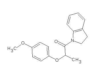 1-[2-(4-methoxyphenoxy)propanoyl]indoline - Click Image to Close