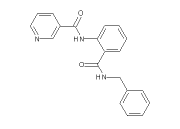 N-{2-[(benzylamino)carbonyl]phenyl}nicotinamide - Click Image to Close