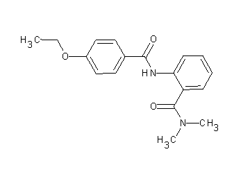 2-[(4-ethoxybenzoyl)amino]-N,N-dimethylbenzamide - Click Image to Close
