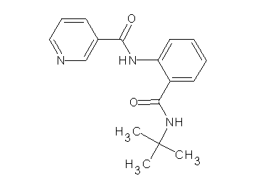 N-{2-[(tert-butylamino)carbonyl]phenyl}nicotinamide - Click Image to Close