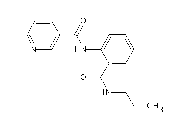 N-{2-[(propylamino)carbonyl]phenyl}nicotinamide - Click Image to Close