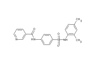 N-(4-{[(2,4-dimethylphenyl)amino]sulfonyl}phenyl)nicotinamide - Click Image to Close