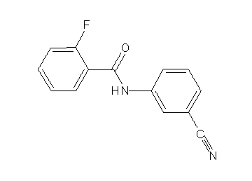 N-(3-cyanophenyl)-2-fluorobenzamide - Click Image to Close