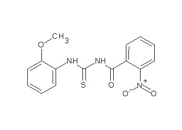 N-{[(2-methoxyphenyl)amino]carbonothioyl}-2-nitrobenzamide - Click Image to Close