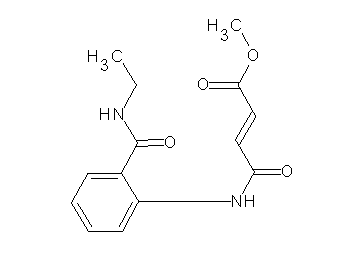 methyl 4-({2-[(ethylamino)carbonyl]phenyl}amino)-4-oxo-2-butenoate - Click Image to Close