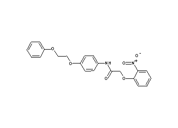 2-(2-nitrophenoxy)-N-[4-(2-phenoxyethoxy)phenyl]acetamide - Click Image to Close