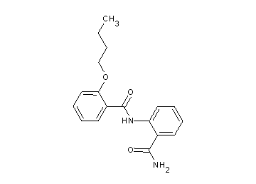 N-[2-(aminocarbonyl)phenyl]-2-butoxybenzamide - Click Image to Close