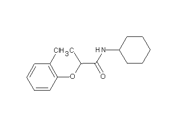 2-(2-chlorophenoxy)-N-cyclohexylpropanamide - Click Image to Close