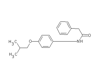 N-(4-isobutoxyphenyl)-2-phenylacetamide - Click Image to Close