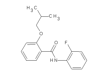 N-(2-fluorophenyl)-2-isobutoxybenzamide - Click Image to Close