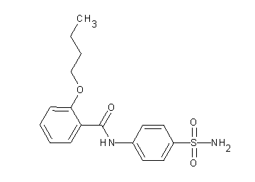 N-[4-(aminosulfonyl)phenyl]-2-butoxybenzamide - Click Image to Close