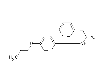2-phenyl-N-(4-propoxyphenyl)acetamide - Click Image to Close