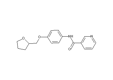 N-[4-(tetrahydro-2-furanylmethoxy)phenyl]nicotinamide - Click Image to Close