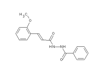 N'-[3-(2-methoxyphenyl)acryloyl]benzohydrazide - Click Image to Close