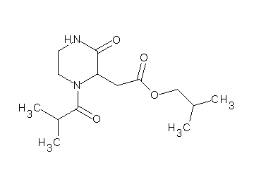 isobutyl (1-isobutyryl-3-oxo-2-piperazinyl)acetate - Click Image to Close