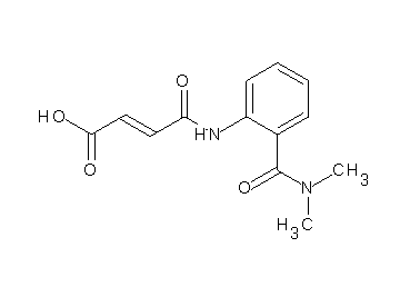 4-({2-[(dimethylamino)carbonyl]phenyl}amino)-4-oxo-2-butenoic acid - Click Image to Close