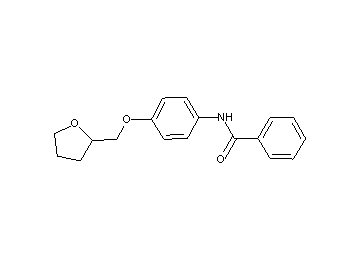 N-[4-(tetrahydro-2-furanylmethoxy)phenyl]benzamide