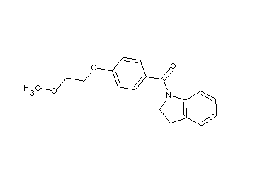 1-[4-(2-methoxyethoxy)benzoyl]indoline - Click Image to Close