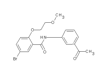 N-(3-acetylphenyl)-5-bromo-2-(2-methoxyethoxy)benzamide - Click Image to Close