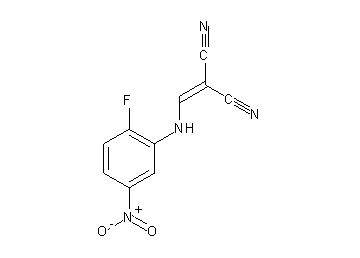{[(2-fluoro-5-nitrophenyl)amino]methylene}malononitrile - Click Image to Close